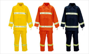 Combinaison de travail de sécurité haute visibilité réfléchissante comprenant une veste et un pantalon de sécurité pour usage industriel - Product Image 6
