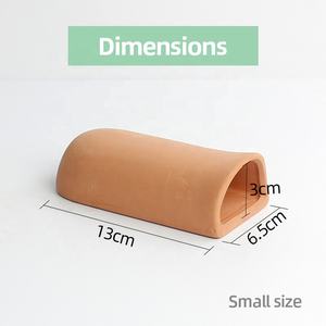 Keramik rechteckiges Aquarium Fischbehälter Wasseraufbereitung Zubehör umweltfreundliche Zuchthöhle für Garnelen und kleine Fische - Product Image 6