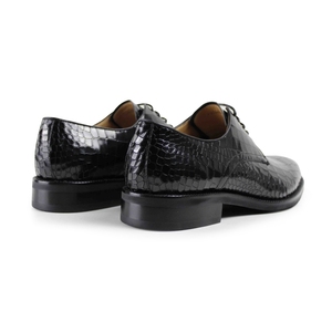 Chaussures Derby de Luxe DRACONIS pour Hommes, Motif Crocodile, en Cuir Véritable, Chaussures Habillées d'Affaires, Chaussures Formelles Premium, Chaussures Arabes - Product Image 6
