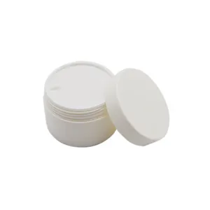高品质豪华30毫升白色容器包装化妆品护肤塑料PP面霜罐