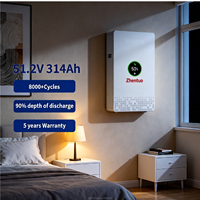 Batterie LiFePO4 51,2 V 20 kWh 32 kWh sur roues mobiles pour système solaire domestique ESS avec BMS intelligent et alimentation de secours portable
