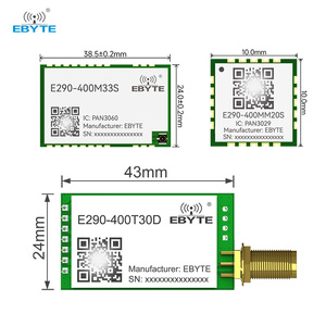 Ebyte E290 loạt 433Mhz pan3029/pan3060 <span class=keywords><strong>RF</strong></span> chip sx1268/sx1262 Lora mô-đun 20/30dBm <span class=keywords><strong>FSK</strong></span> GFSK 5/10/16km mô-đun phát triển Hội Đồng Quản Trị - Product Image 2