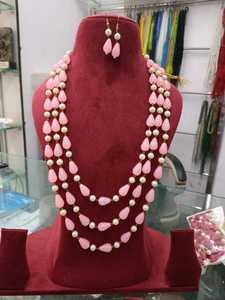 New Indian Jewellery Beads <b>Long</b> Glass Stone Drop Mala High quality Glass Multi Color Beads Handmade Bulk Product Necklace - Product Image 5