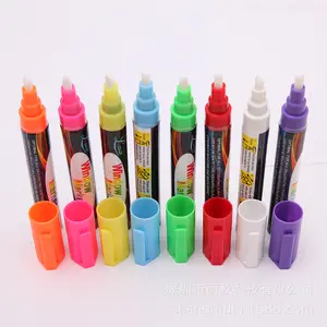 Liquid chalk manufacturer, Entire box sell, Liquid Chalk marker 6 mm 8 Vibrant Colors use on Any Non-Porous Surface