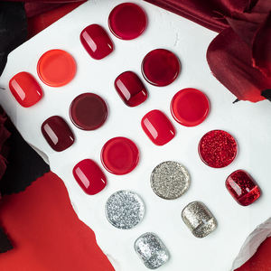 ZRKGEL Proveedor profesional de <span class=keywords><strong>uñas</strong></span> Juego de esmaltes de <span class=keywords><strong>uñas</strong></span> de gel rojo de 18 colores Soak Off High Gloss OEM/ODM Juego de esmaltes de salón de gel para <span class=keywords><strong>uñas</strong></span> - Product Image 5