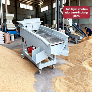 Tamis vibrant linéaire à moteur durable <span class=keywords><strong>de</strong></span> qualité alimentaire, haute précision, certifié CE, pour millet, coques <span class=keywords><strong>de</strong></span> <span class=keywords><strong>riz</strong></span>, <span class=keywords><strong>gravier</strong></span> <span class=keywords><strong>de</strong></span> jardin - Product Image 1