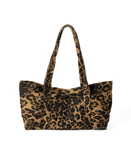 Bolso Tote de Gran Capacidad con Estampado de Leopardo para Mujer, Nuevo Bolso de Mano Versátil de Lujo Ligero, Bolso de Hombro, Bolso de Compras - Product Image 1