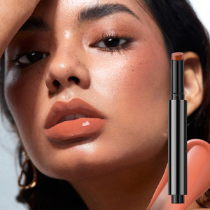 Nuovo arrivo personalizzabile stampa <span class=keywords><strong>rossetto</strong></span> idratante balsamo per le labbra vegano ad alto pigmento Non asciugatura tubo <span class=keywords><strong>nero</strong></span> <span class=keywords><strong>rossetto</strong></span> - Product Image 4
