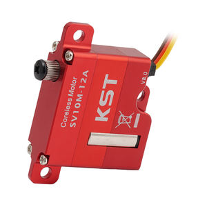 Ventas Calientes KST SV10M-12A DC12V Super Alto Voltaje 9.0Kgf.cm 0.11seg/60. Ala sin núcleo de aleación de aluminio de 1520Hz para planeadores RC - Product Image 3