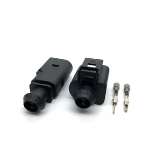 1J0973802 1J0973702 2-pin connector Automatic temperature sensor bleeder valve socket Waterproof wire plug