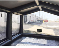 Tente de garage gonflable pour voiture Tente de cabine de peinture en aérosol pour la taille du client Tente familiale gonflable en vente