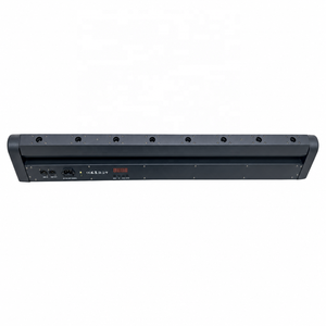 Barre lumineuse laser rouge 8 têtes 500mW avec 180 °   Effet de rideau lumineux, laser de scène à bande DMX512 pour KTV et clubs privés - Product Image 1