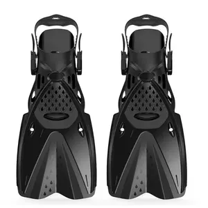 Professional Spearfishing Fins Silicone pc Open Heel Version Snorkel Fin Set Equipment Scuba Diving Fin