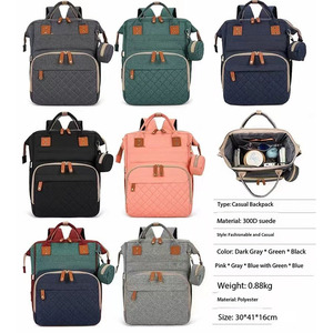 Zaino per Mamme di Grande Capacità, Impermeabile, Multi-Tasca, Leggero, con Portabiberon Isolati per Neonati, Logo Personalizzabile - Product Image 6