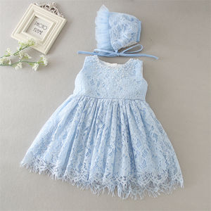 DMFGD, disfraces de princesa para niños, dulce gasa esponjosa, boda, primera comunión, vestidos de flores para niñas con encaje, vestido para niños - Product Image 6