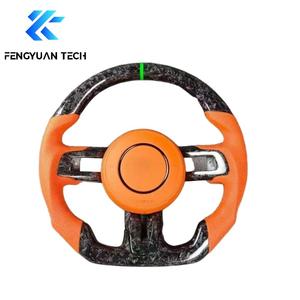 พวงมาลัยคาร์บอนไฟเบอร์แบบฟอร์จสั่งทำพิเศษสำหรับรถฟอร์ด มัสแตง จีที 350 เอส550 เอส650 เอส197 อีโคบูสต์ ปี 2005-2009 2024 2019 2017 2013 2016 - Product Image 2