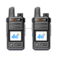 Walkie Talkie Maycall de Alta Potencia 4G, Portátil, Bidireccional, con Intercomunicador Inalámbrico de Llamada Única, Alcance de 5000 km, Versión Oceánica
