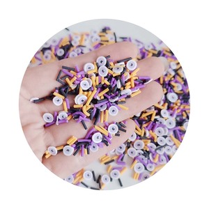 Juego de 1kg Bola de ojos morados Piezas de polímero Slime Proyectos creativos Imaginación Calmante y relajación - Product Image 1