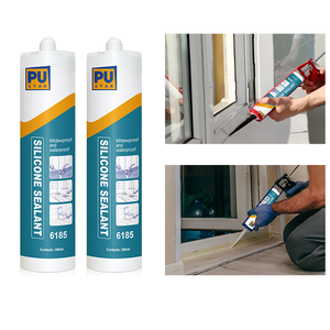 Sigillante Siliconico Neutro Trasparente Ecologico Senza Primer per Incollaggio Multi-Substrato 280ml/300ml Confezione per Telai di Porte in Vetro - Product Image 4