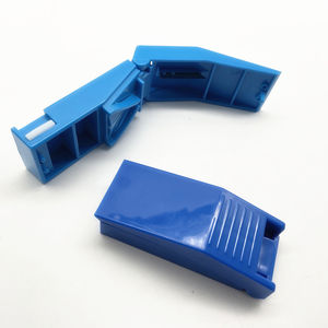 Cortador de pastillas de transporte de <span class=keywords><strong>Farmacia</strong></span> de bolsillo Mini profesional azul portátil de buena calidad cortador de tabletas de plástico - Product Image 2