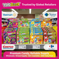 Yoloduck Food Grade Material Skeleton Skull Design Gummy Candy Halloween Candy Halal Gummy Candy Bulk