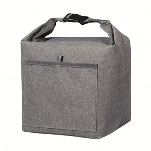 Custom Logo Oxford Fabric Reusable <b>Insulated</b> Bag <b>Lunch</b> <b>Box</b> Soft Cooler Cooling Tote for Corporate Welcome Gift - Product Image 1