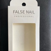 Boîtes d'emballage pour vernis à ongles écologiques et recyclables avec logo personnalisé, fenêtre, pelliculage mat, gaufrage, couleurs et formes personnalisées