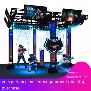 Nouveau Parc d'Attractions Jeu <span class=keywords><strong>de</strong></span> Tir Simulateur 9D Immersion <span class=keywords><strong>VR</strong></span> Combat Grand Espace Réalité Virtuelle <span class=keywords><strong>Salle</strong></span> 4 Joueurs Arcade - Product Image 4