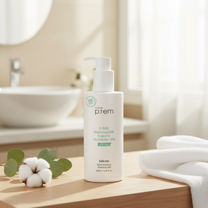 Makeprem Quality 500mL Moisture Cleansing Milk Safe Face Washing Product for Relief - Product Image 3