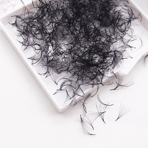 False Eyelash Individual Premade Fans Lash Extension Supplies With Own Brand Custom Eyelash Box