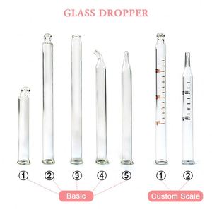 New Trends Wholesale 15ml 30ml 50ml 100ml Cosmetic Package Flat Shape Clear Eye Drop Serum Essential Oil Glass <b>Dropper</b> <b>Bottle</b> - Product Image 4