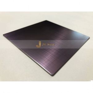 EX125 China Direct Sale Hairline Mirror Brushed <b>Surface</b> 304J1 316L Customized Interior Wall Ceiling Stainless <b>Plate</b> Bending - Product Image 4