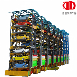 Système de stationnement vertical rotatif <span class=keywords><strong>automobile</strong></span>, structure gain de place, sûr et stable, utilisé dans les centres commerciaux résidentiels - Product Image 1