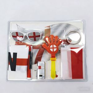 Set de Equipamiento Personalizado para Fanáticos del Fútbol Americano en EE. UU., Canadá y México 2026, Incluye Banderas, Gafas de Animación y Pintura Facial - Product Image 5