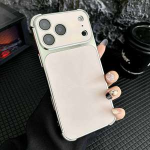 Funda con diseño de CD a prueba de golpes en las cuatro esquinas para iPhone 17 Pro Max, funda protectora de cobertura total para iPhone 16 con película para lente - Product Image 4