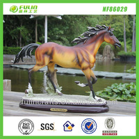 Statue de cheval en résine artificielle, sculpture animale pour le bureau, le restaurant, la maison, le jardin, le bureau, cadeau de décoration
