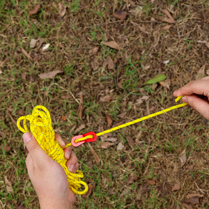 Tenda Kanopi Camping Luar Ruangan 4 Meter Panjang 4mm Tebal Reflektif Tahan Angin yang Dapat Disesuaikan dengan Tali Penahan Tenda Luar Ruangan yang Dapat Diikat - Product Image 5