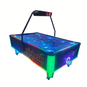 Luxury LED Air Hockey Table Indoor Sport Arcade Air Hockey Coin Operated <b>Amusement</b> Game <b>Machine</b> - Product Image 6