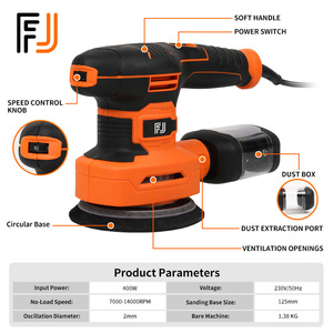 <span class=keywords><strong>Ponceuse</strong></span> électrique 300W à 7 vitesses variables 3-en-1, vente en gros, personnalisation et échantillons disponibles, directement de l'usine - Product Image 4