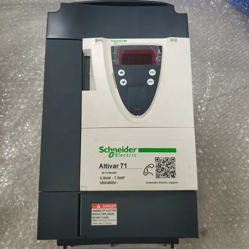 Schneiders-convertidor de frecuencia de cambiador, dispositivo ATV71HU55N4Z 5.5KW 7.5HP 380/480V