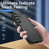 Étui de protection robuste pour Samsung A35 A55 5G, coque de téléphone antichoc de qualité militaire pour Galaxy A35 A55 5G A05S A15