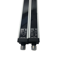 Sensor Optik Na-12e untuk Penggunaan Umum, Light Curtain Safety Grating dengan Pitch Beam 40mm, 12 Beam, Kelas IP65, Baru Original Industrial
