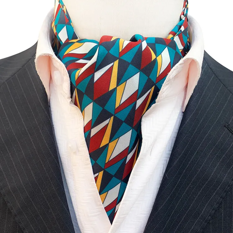 Cravate Jacquard en Polyester pour hommes, vêtement à la mode décontractée, Cravate Paisley classique italien pour hommes