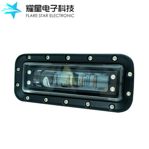 Flare <b>Star</b> Electronic <b>Led</b> Warning Indicator Light Red 24V Aluminum Alloy Ip65 Durable - Product Image 2