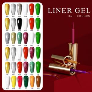 JTING - Juego de Esmaltes de Gel para Uñas Navideños, Diseño Nuevo y Popular, 6 Colores, en Caja, OEM, 36 Colores Opcionales - Product Image 2