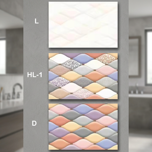 Azulejo de Pared Cerámico Digital Esmaltado de Alta Calidad, 200x300mm, Fábrica de Foshan, Ladrillo Refractario para Baño, Marca India Popular Vistaar - Product Image 1