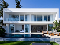 Nouvelle maison préfabriquée en acier, design gratuit, style moderne du milieu du siècle, garantie de plus de 5 ans, villa de luxe, résistance au vent de plus de 121 mph