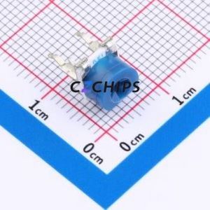 Resistencia Ajustable/Potenciómetro 3306P-1-102, Componente de Orificio Pasante (THT), Resistencia de 1kOhm, 25%, 200mW, 250ppm ℃ - Product Image 1
