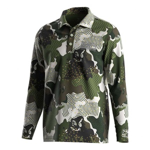 Camiseta Polo de Golf de Manga Larga de Secado Rápido para Hombre, Camiseta Deportiva con Cuello Pique para Senderismo, Pesca y Otras Actividades al Aire Libre, Impermeable y Transpirable - Product Image 1