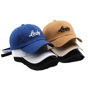 OEM Wholesale Custom 100% Cotton 6 Panels Baseball Caps High Quality Embroidery Sports Style Soft Baseball Caps